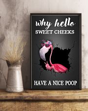 Why hello sweet cheeks have a nice poop 11x17 Poster lifestyle-poster-3