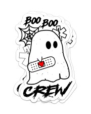 Boo boo crew Sticker - 4 pack (Vertical) front