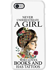 Never underestimate a girl Phone Case tile