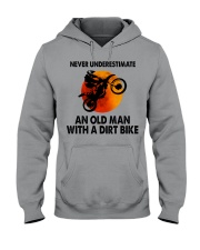 Never underestimate an old man Hooded Sweatshirt tile
