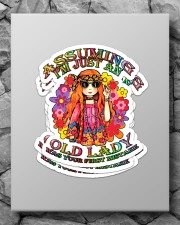 Assuming I'm just an old lady Sticker - 4 pack (Vertical) aos-sticker-4-pack-vertical-lifestyle-front-09