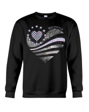 In my heart Independence day Crewneck Sweatshirt front