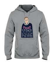 Fight for the things Hooded Sweatshirt tile