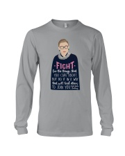 Fight for the things Long Sleeve Tee tile