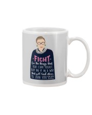 Fight for the things Mug tile