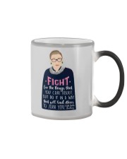 Fight for the things Color Changing Mug tile