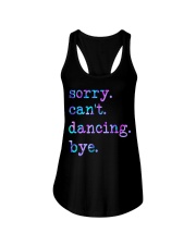 Sorry can't dancing Ladies Flowy Tank tile
