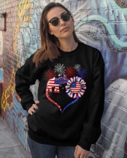 American Independence day Crewneck Sweatshirt lifestyle-unisex-sweatshirt-front-3