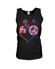 American Independence day Unisex Tank tile