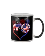 American Independence day Color Changing Mug tile