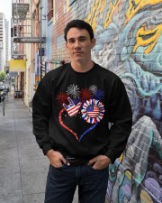 USA Independence day Crewneck Sweatshirt lifestyle-unisex-sweatshirt-front-2