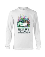 Nerdy mermaid Long Sleeve Tee tile