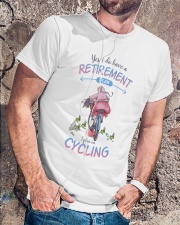 Yes I do have a retirement plan Classic T-Shirt lifestyle-mens-crewneck-front-4