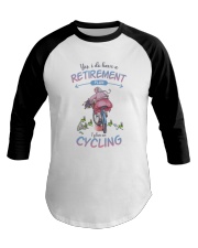 Yes I do have a retirement plan Baseball Tee tile