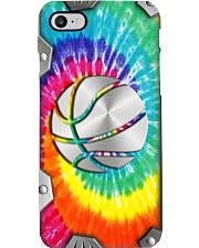 Basketball Metal Pattern Print Phone Case i-phone-8-case