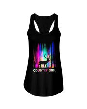 Country Girl Ladies Flowy Tank tile