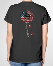 God bless America Independence day Ladies T-Shirt garment-tshirt-ladies-back-01
