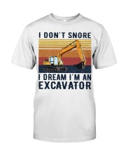 I don't snore Classic T-Shirt tile