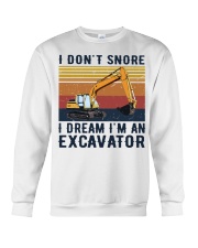 I don't snore Crewneck Sweatshirt front
