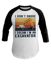 I don't snore Baseball Tee tile