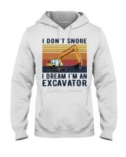 I don't snore Hooded Sweatshirt tile