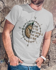 Come to the woods Classic T-Shirt lifestyle-mens-crewneck-front-4