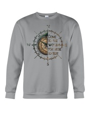 Come to the woods Crewneck Sweatshirt tile