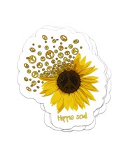 Sunflower sticker Sticker - 4 pack (Vertical) front