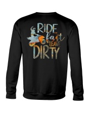 Ride fast Leave dirty Crewneck Sweatshirt tile