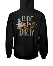Ride fast Leave dirty Hooded Sweatshirt tile