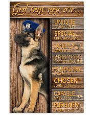 God says you are 11x17 Poster front