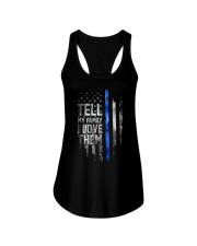 Tell my family Ladies Flowy Tank tile