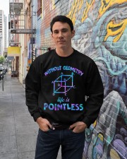 Without geometry Crewneck Sweatshirt lifestyle-unisex-sweatshirt-front-2