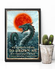 My Demons Tried To Drown Me 11x17 Poster lifestyle-poster-8