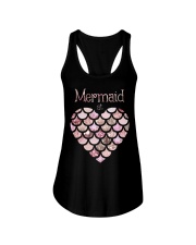 Mermaid at heart Ladies Flowy Tank tile