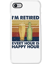 I'm retired Phone Case tile