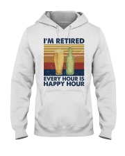 I'm retired Hooded Sweatshirt tile