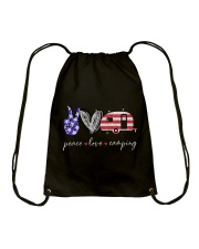 America love Independence day Drawstring Bag tile