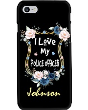 I Love My Police Officer Phone Case tile
