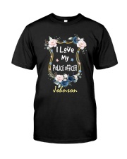 I Love My Police Officer Classic T-Shirt tile