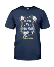 I Love My Police Officer Classic T-Shirt front