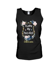 I Love My Police Officer Unisex Tank tile