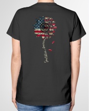 God bless America Independence day Ladies T-Shirt garment-tshirt-ladies-back-01