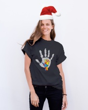 AUTISM AWARENESS Classic T-Shirt lifestyle-holiday-crewneck-front-1