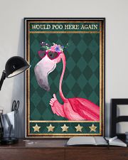 Would poo here again 11x17 Poster lifestyle-poster-2