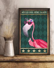 Would poo here again 11x17 Poster lifestyle-poster-3