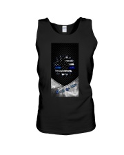 Back the blue Unisex Tank tile