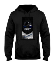Back the blue Hooded Sweatshirt tile