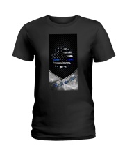 Back the blue Ladies T-Shirt tile