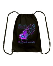 Those we love don't go away Drawstring Bag tile